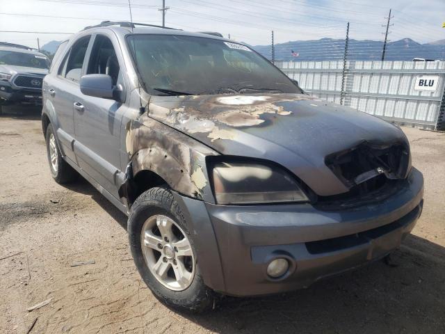 KIA SORENTO EX 2006 with VIN KNDJC733465636751 - Photo from auction