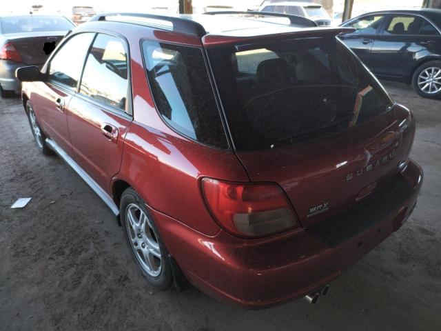 Photo 3 from auction – 2002 SUBARU IMPREZA WR with VIN JF1GG29662H801152