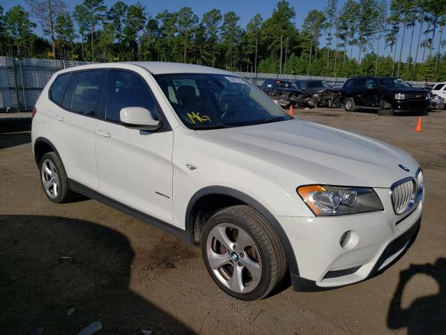 BMW X3 XDRIVE2 2011 with VIN 5UXWX5C53BL712142 - Photo from auction