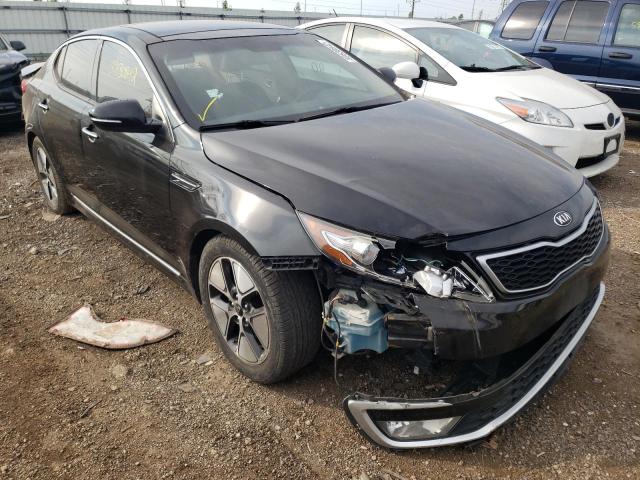 KIA OPTIMA HYB 2012 with VIN KNAGM4AD7C5033996 - Photo from auction