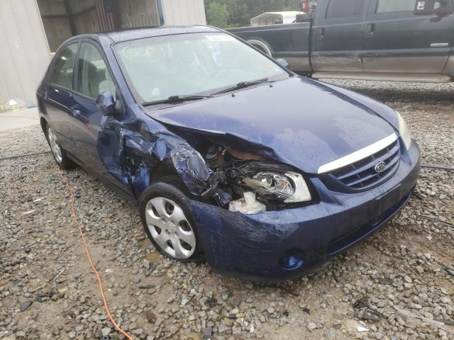 KIA SPECTRA LX 2006 with VIN KNAFE121565268638 - Photo from auction