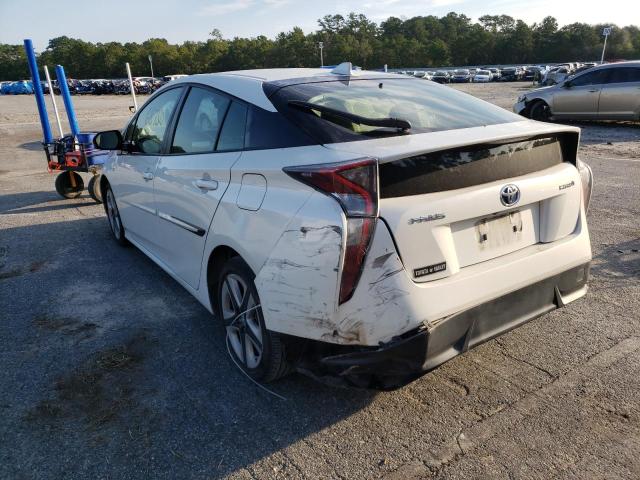 Photo 3 from auction – 2016 TOYOTA PRIUS with VIN JTDKARFU5G3019110