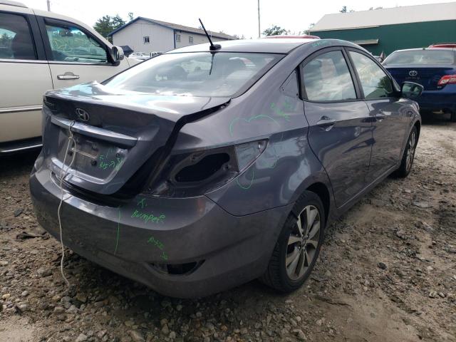 Photo 4 from auction – 2017 HYUNDAI ACCENT SE with VIN KMHCT4AE8HU285620
