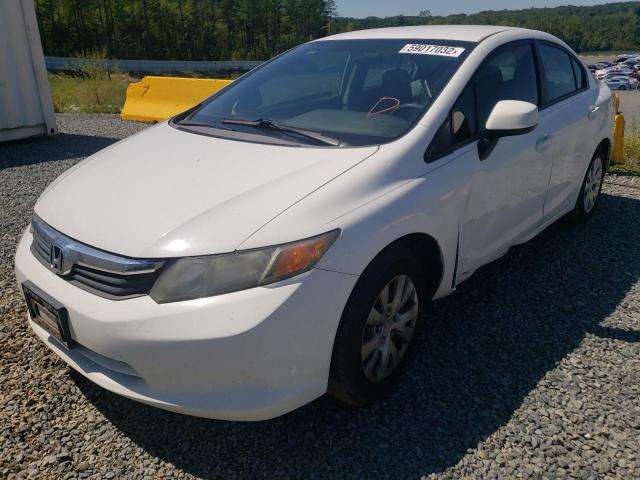 Photo 2 from auction – 2012 HONDA CIVIC LX with VIN 2HGFB2F56CH323537