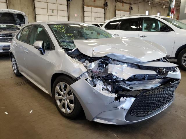 TOYOTA COROLLA LE 2022 with VIN 5YFEPMAE8NP315595 - Photo from auction