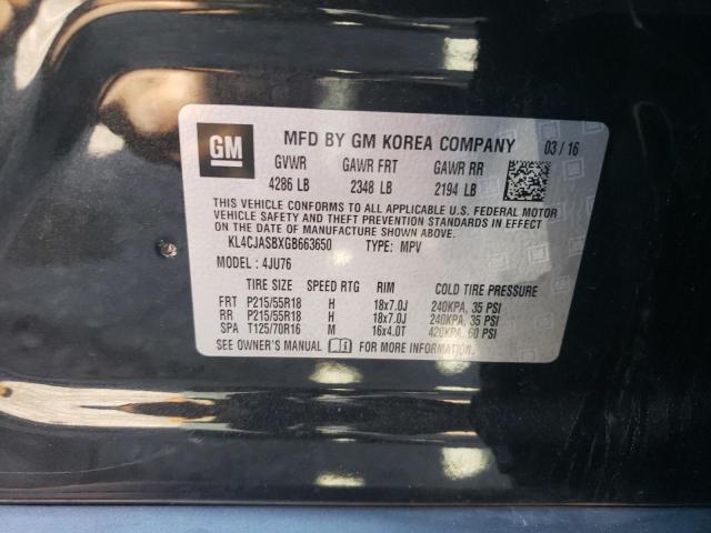 Photo 10 from auction – 2016 BUICK ENCORE with VIN KL4CJASBXGB663650