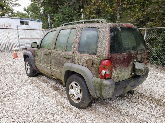 Photo 3 from auction – 2003 JEEP LIBERTY SP with VIN 1J4GL48K13W537703