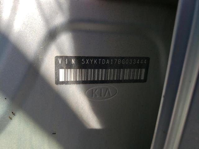 Photo 10 from auction – 2011 KIA SORENTO BA with VIN 5XYKTDA17BG033444