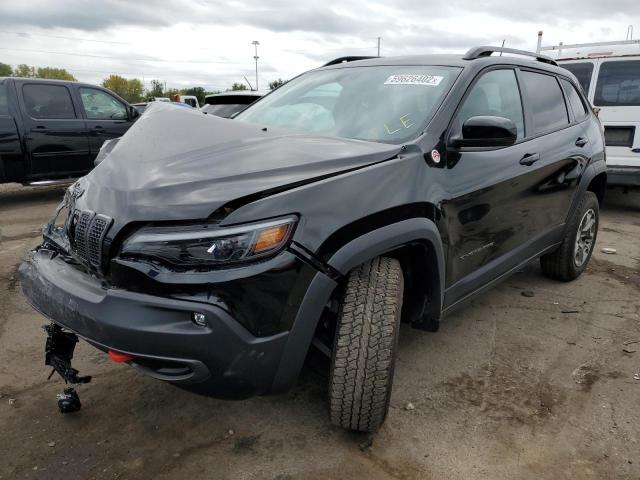 Photo 2 from auction – 2022 JEEP CHEROKEE T with VIN 1C4PJMBX9ND512515