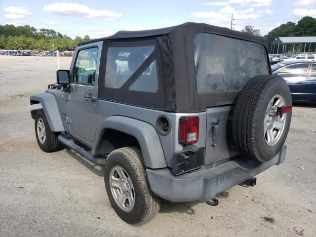 Photo 3 from auction – 2017 JEEP WRANGLER S with VIN 1C4AJWAG8HL646476
