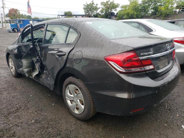 Photo 3 from auction – 2013 HONDA CIVIC LX with VIN 19XFB2F5XDE206085