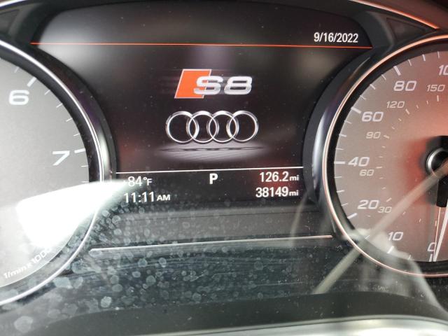 Photo 8 from auction – 2013 AUDI S8 QUATTRO with VIN WAUD2AFD5DN031598
