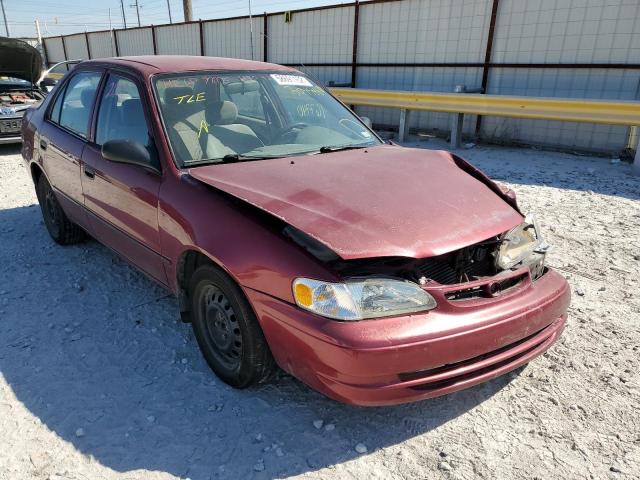 TOYOTA COROLLA VE 2000 with VIN 1NXBR12E3YZ304548 - Photo from auction