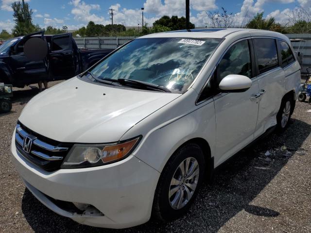 Photo 2 from auction – 2015 HONDA ODYSSEY EX with VIN 5FNRL5H68FB125701