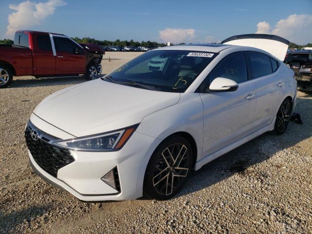 Photo 2 from auction – 2020 HYUNDAI ELANTRA SP with VIN KMHD04LB2LU989529