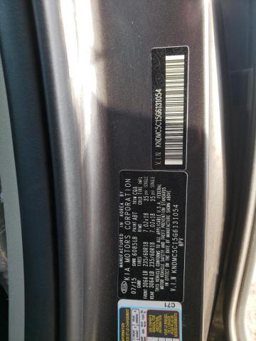 Photo 10 from auction – 2016 KIA SEDONA EX with VIN KNDMC5C15G6131054