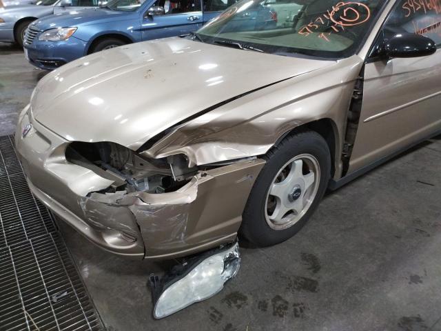 Photo 9 from auction – 2004 CHEVROLET MONTE CARL with VIN 2G1WW12E549354334