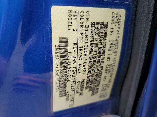 Photo 10 from auction – 2008 NISSAN VERSA S with VIN 3N1BC13E18L406304