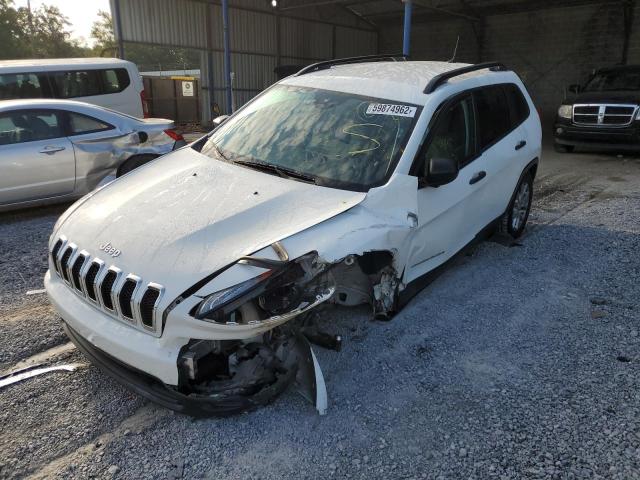 Photo 2 from auction – 2017 JEEP CHEROKEE S with VIN 1C4PJLAB4HW558777