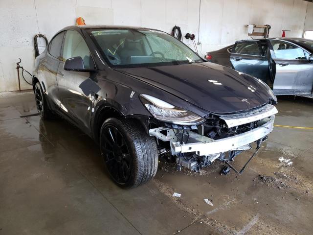 TESLA MODEL Y 2021 с VIN 5YJYGDEE0MF284697 - Фото с аукциона