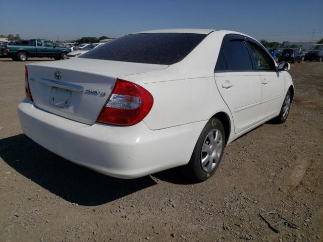 Photo 4 from auction – 2004 TOYOTA CAMRY LE with VIN 4T1BE32K34U338660