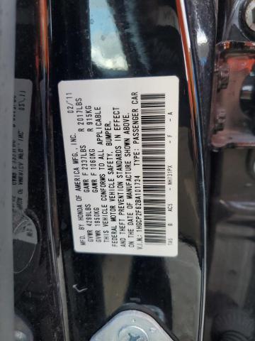 Photo 10 from auction – 2011 HONDA ACCORD SE with VIN 1HGCP2F62BA101734