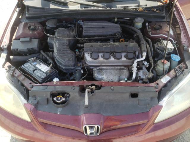 Photo 7 from auction – 2004 HONDA CIVIC EX with VIN 2HGES26774H540917