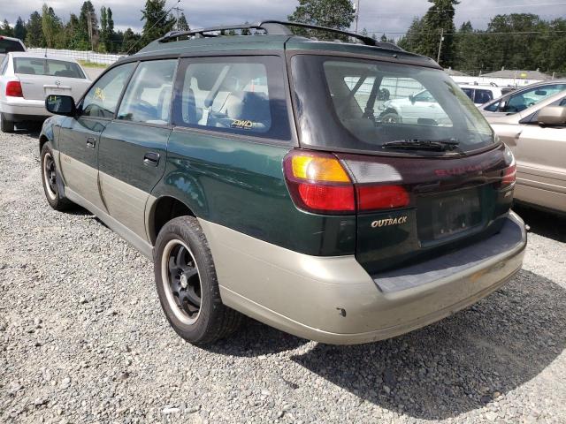 Photo 3 from auction – 2000 SUBARU LEGACY OUT with VIN 4S3BH6754Y7661460
