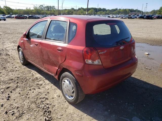 Photo 3 from auction – 2007 CHEVROLET AVEO BASE with VIN KL1TD66607B746793