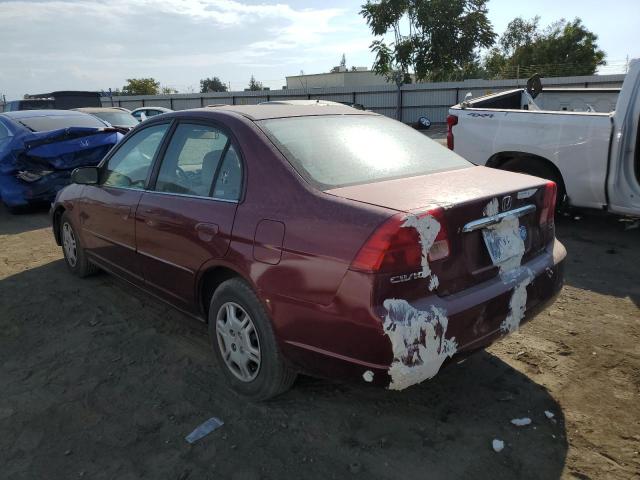 Photo 3 from auction – 2002 HONDA CIVIC LX with VIN 2HGES16512H568833
