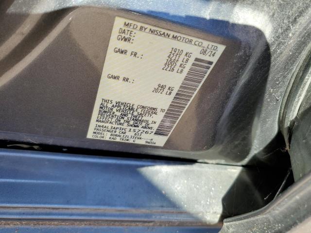 Photo 10 from auction – 2015 NISSAN ALTIMA 2.5 with VIN 1N4AL3AP3FC157267