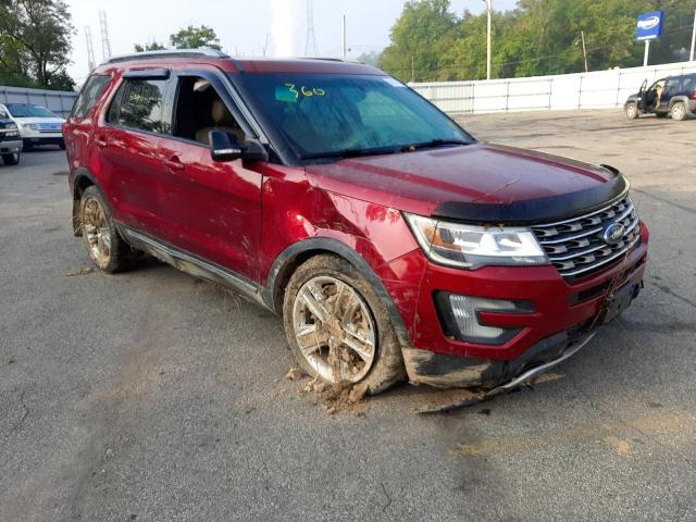 FORD EXPLORER X 2016 with VIN 1FM5K8D86GGC39693 - Photo from auction