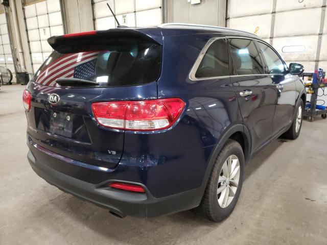 Photo 4 from auction – 2016 KIA SORENTO LX with VIN 5XYPGDA58GG180277
