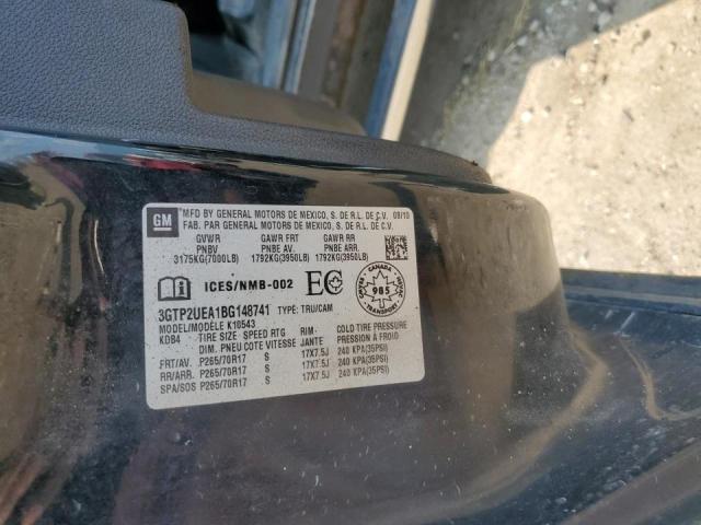 Photo 10 from auction – 2011 GMC SIERRA K15 with VIN 3GTP2UEA1BG148741