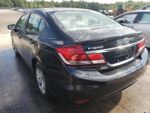 Photo 3 from auction – 2014 HONDA CIVIC LX with VIN 19XFB2F50EE221776