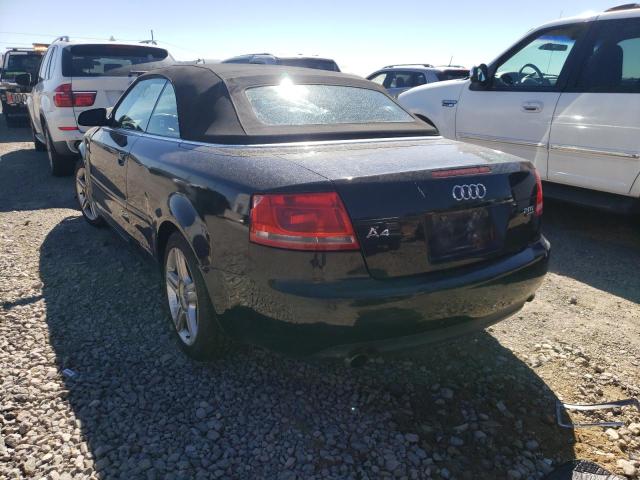 Photo 3 from auction – 2007 AUDI A4 2.0T CA with VIN WAUDF48H47K016103