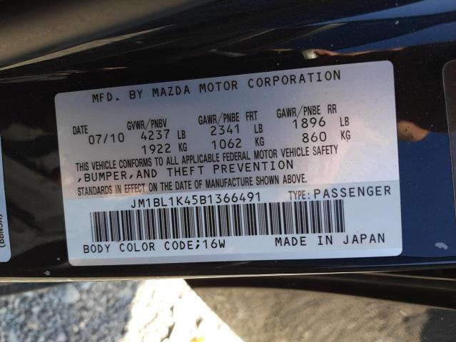 Photo 10 from auction – 2011 MAZDA SPEED 3 with VIN JM1BL1K45B1366491
