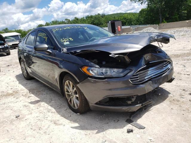 FORD FUSION SE 2017 with VIN 3FA6P0H71HR107213 - Photo from auction