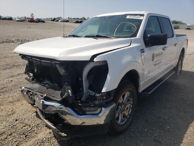 Photo 2 from auction – 2021 FORD F150 SUPER with VIN 1FTFW1E87MFB35721