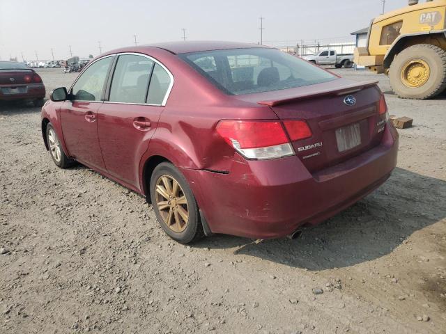 Photo 3 from auction – 2011 SUBARU LEGACY 2.5 with VIN 4S3BMBG69B3213761