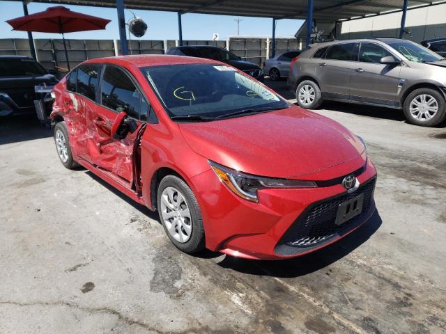 TOYOTA COROLLA LE 2020 with VIN JTDEPRAE3LJ002016 - Photo from auction