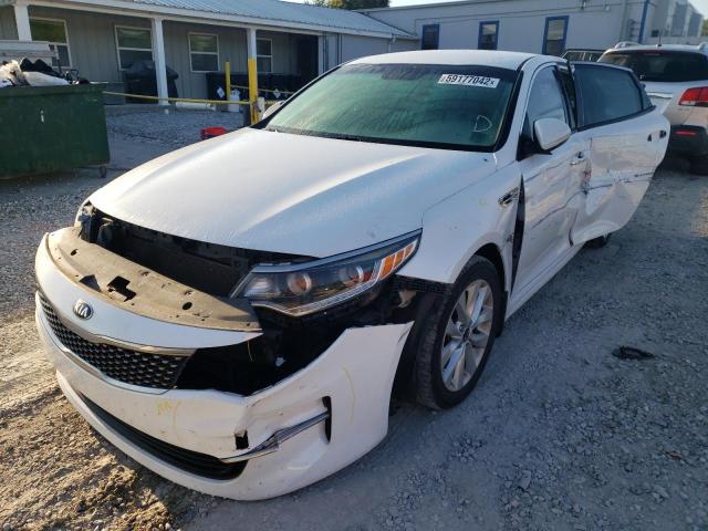 Photo 2 from auction – 2016 KIA OPTIMA EX with VIN 5XXGU4L37GG066893