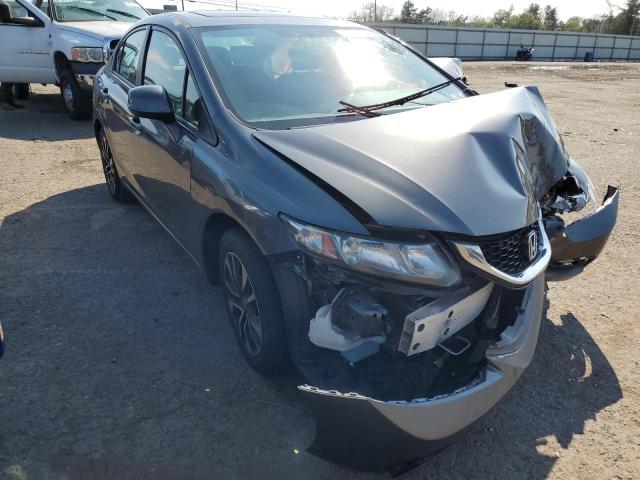 HONDA CIVIC EXL 2013 with VIN 19XFB2F9XDE256908 - Photo from auction