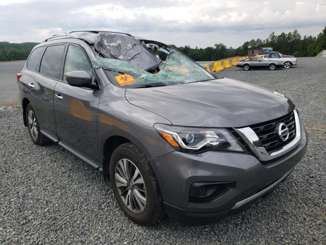 NISSAN PATHFINDER 2018 with VIN 5N1DR2MN8JC677575 - Photo from auction
