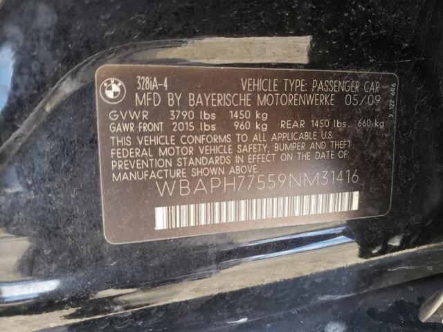 Photo 10 from auction – 2009 BMW UK with VIN WBAPH77559NM31416