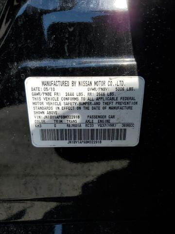 Photo 10 from auction – 2011 INFINITI M37 with VIN JN1BY1AP6BM322918