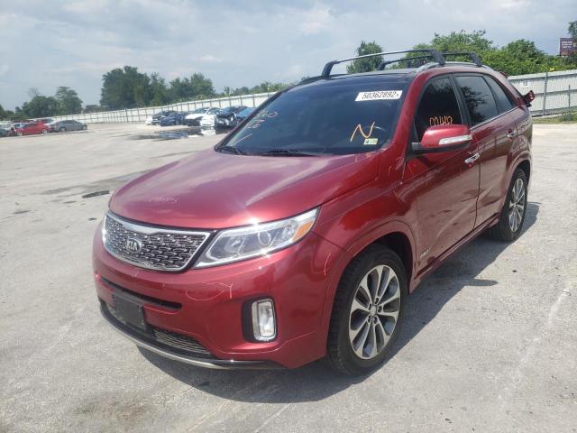 Photo 2 from auction – 2015 KIA SORENTO SX with VIN 5XYKWDA79FG553100