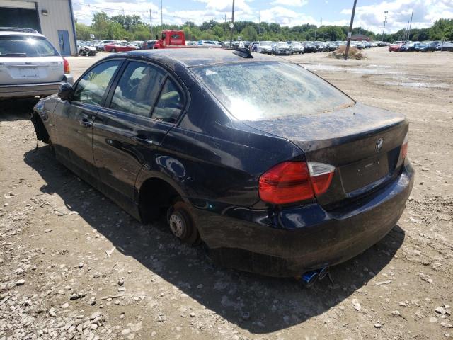 Photo 3 from auction – 2007 BMW 3 SERIES with VIN WBAVC93517KZ70296