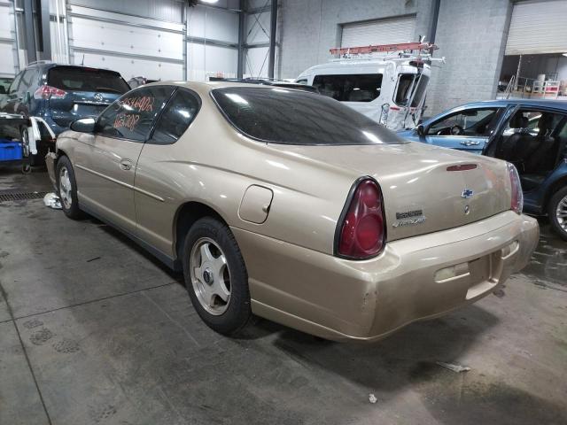 Photo 3 from auction – 2004 CHEVROLET MONTE CARL with VIN 2G1WW12E549354334