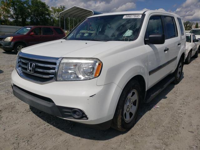 Photo 2 from auction – 2014 HONDA PILOT LX with VIN 5FNYF3H23EB010765